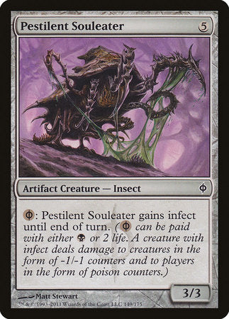 Pestilent Souleater [New Phyrexia] | Jomio and Rueliete's Cards and Comics