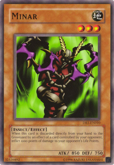 Minar [DB1-EN010] Common | Jomio and Rueliete's Cards and Comics