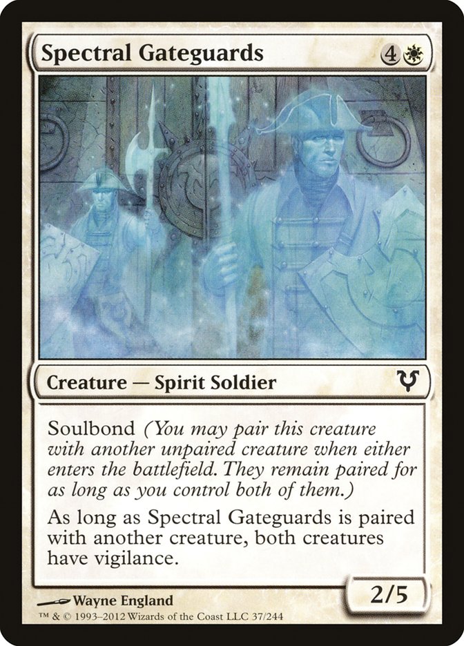 Spectral Gateguards [Avacyn Restored] | Jomio and Rueliete's Cards and Comics