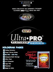 Ultra PRO: Comic 1-Pocket Pages - 3-Holes (100-Pack) | Jomio and Rueliete's Cards and Comics