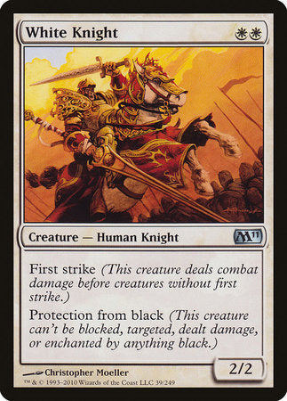 White Knight [Magic 2011] | Jomio and Rueliete's Cards and Comics