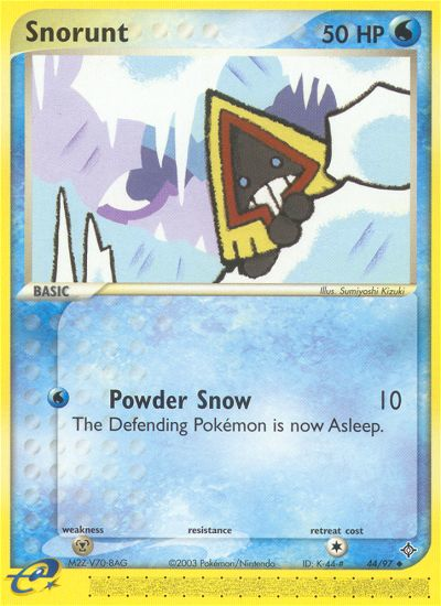 Snorunt (44/97) [EX: Dragon] | Jomio and Rueliete's Cards and Comics