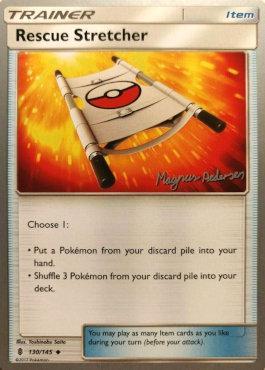 Rescue Stretcher (130/145) (Garbanette - Magnus Pedersen) [World Championships 2018] | Jomio and Rueliete's Cards and Comics