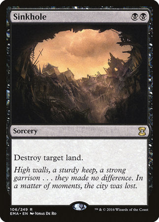 Sinkhole [Eternal Masters] | Jomio and Rueliete's Cards and Comics