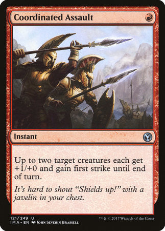 Coordinated Assault [Iconic Masters] | Jomio and Rueliete's Cards and Comics