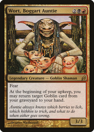 Wort, Boggart Auntie [Lorwyn] | Jomio and Rueliete's Cards and Comics