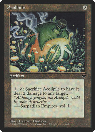 Aeolipile [Fallen Empires] | Jomio and Rueliete's Cards and Comics
