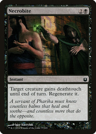 Necrobite [Born of the Gods] | Jomio and Rueliete's Cards and Comics