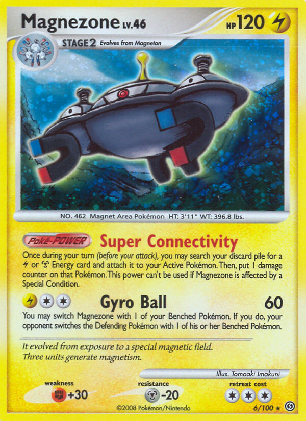 Magnezone (6/100) [Diamond & Pearl: Stormfront] | Jomio and Rueliete's Cards and Comics