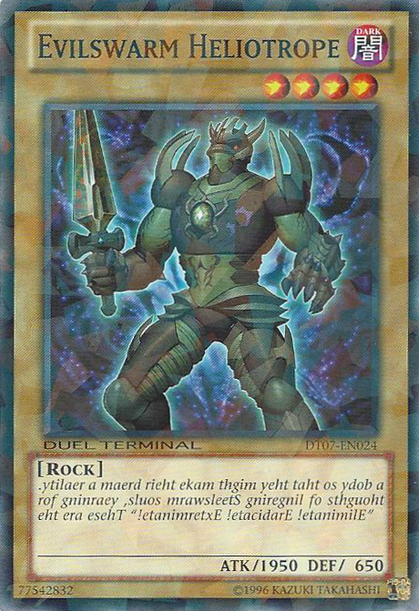 Evilswarm Heliotrope [DT07-EN024] Common | Jomio and Rueliete's Cards and Comics