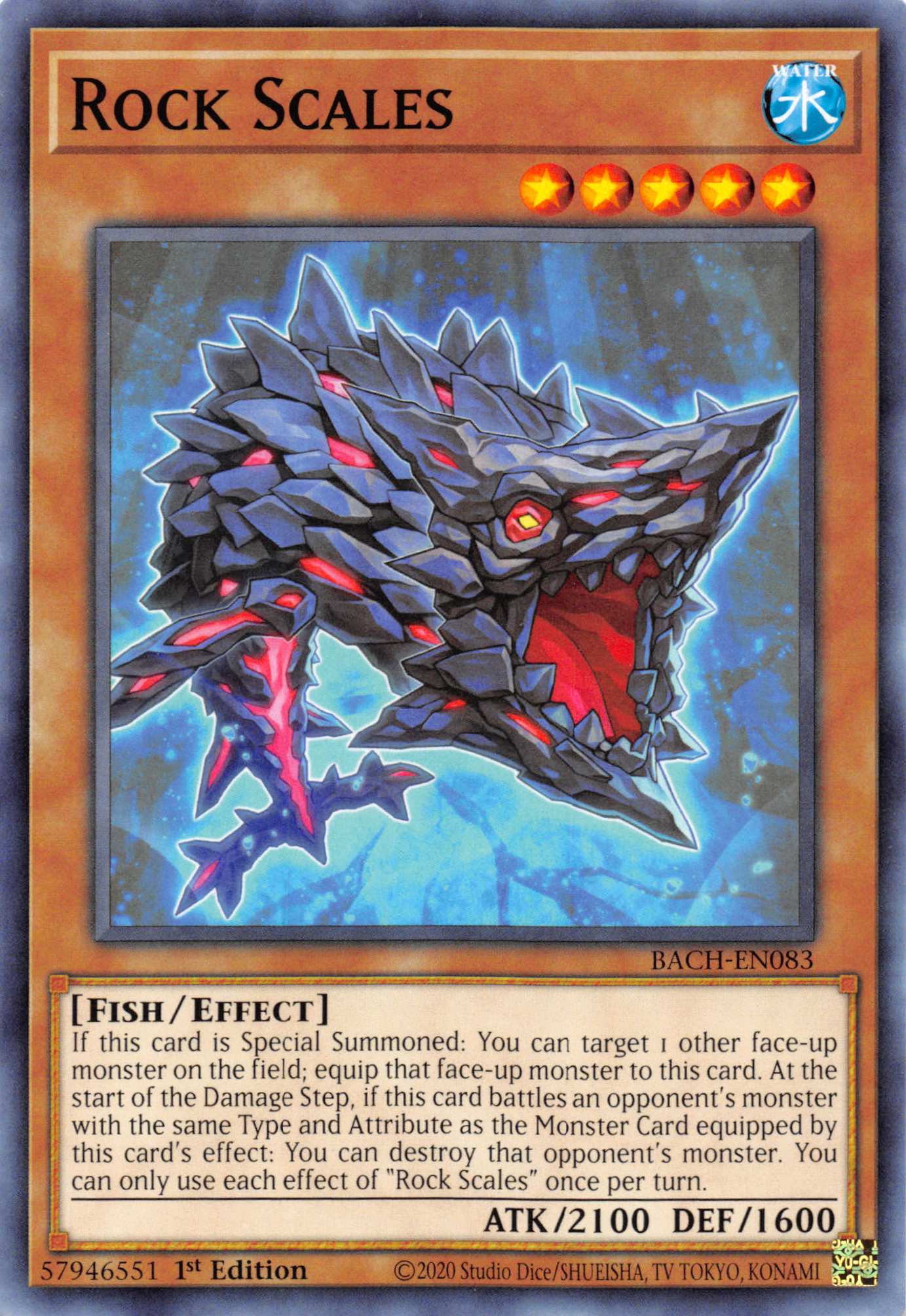 Rock Scales [BACH-EN083] Common | Jomio and Rueliete's Cards and Comics
