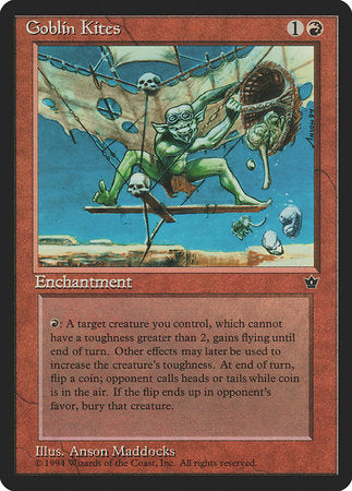 Goblin Kites [Fallen Empires] | Jomio and Rueliete's Cards and Comics