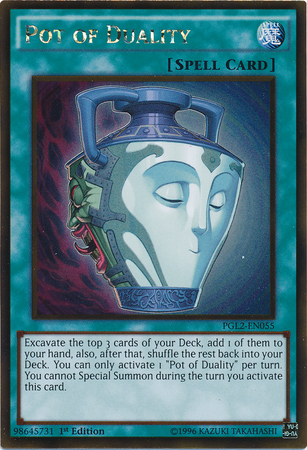 Pot of Duality [PGL2-EN055] Gold Rare | Jomio and Rueliete's Cards and Comics