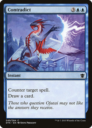 Contradict [Dragons of Tarkir] | Jomio and Rueliete's Cards and Comics