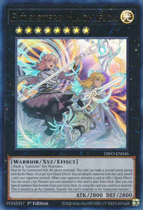 Exosisters Magnifica [DIFO-EN046] Ultra Rare | Jomio and Rueliete's Cards and Comics