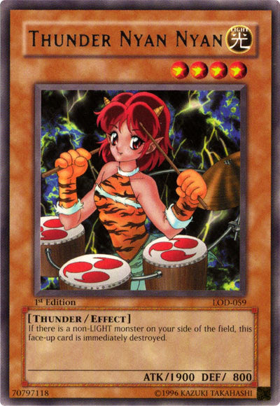Thunder Nyan Nyan [LOD-059] Rare | Jomio and Rueliete's Cards and Comics