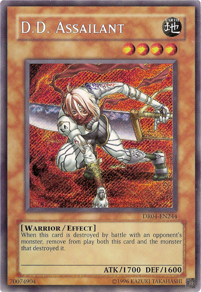 D.D. Assailant [DR04-EN244] Secret Rare | Jomio and Rueliete's Cards and Comics