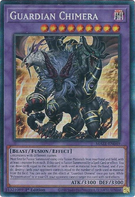 Guardian Chimera [MAZE-EN049] Collector's Rare | Jomio and Rueliete's Cards and Comics