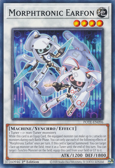 Morphtronic Earfon [POTE-EN096] Common | Jomio and Rueliete's Cards and Comics