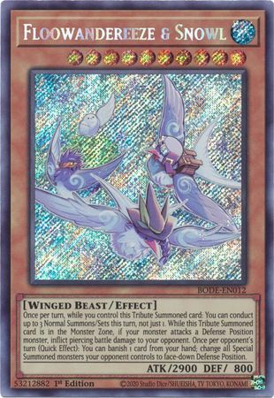 Floowandereeze & Snowl [BODE-EN012] Starlight Rare | Jomio and Rueliete's Cards and Comics