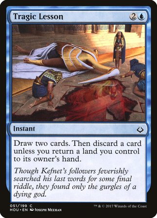 Tragic Lesson [Hour of Devastation] | Jomio and Rueliete's Cards and Comics