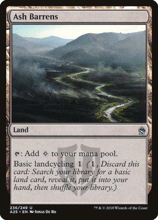 Ash Barrens [Masters 25] | Jomio and Rueliete's Cards and Comics