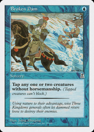 Broken Dam [Portal Three Kingdoms] | Jomio and Rueliete's Cards and Comics