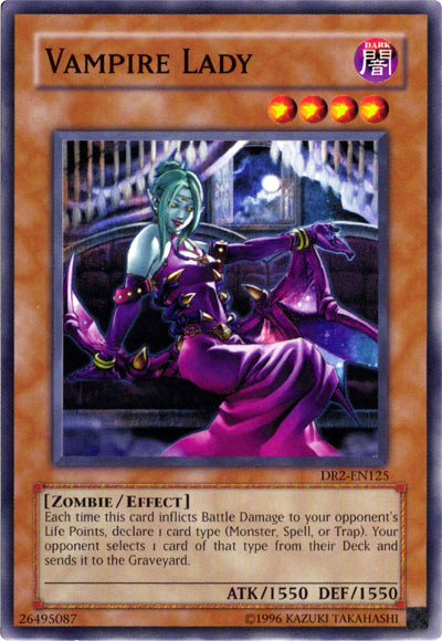 Vampire Lady [DR2-EN125] Common | Jomio and Rueliete's Cards and Comics