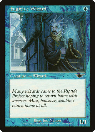 Fugitive Wizard [Legions] | Jomio and Rueliete's Cards and Comics