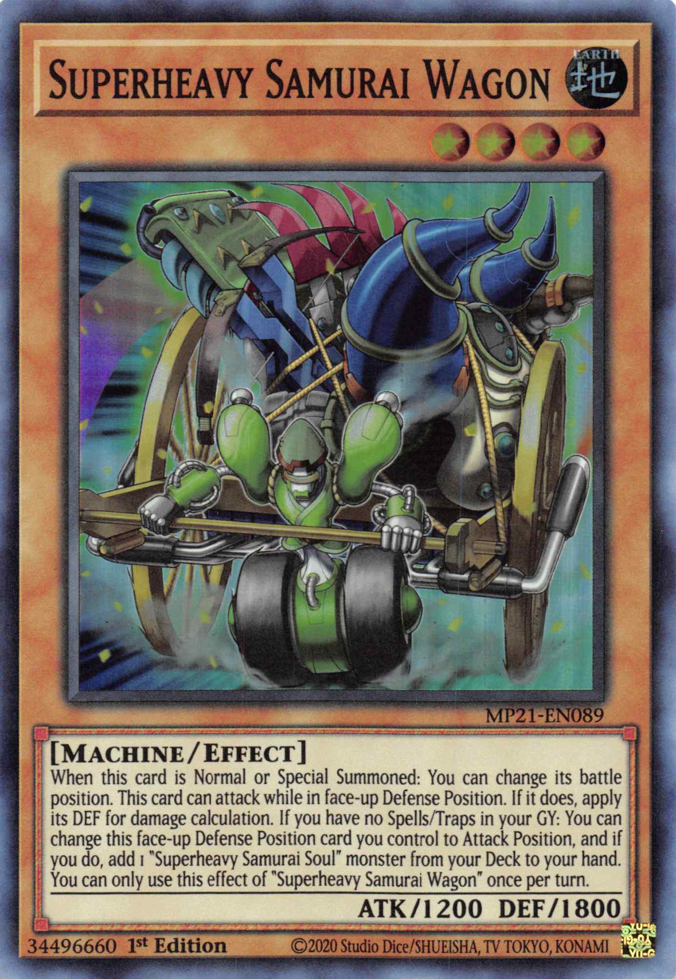 Superheavy Samurai Wagon [MP21-EN089] Super Rare | Jomio and Rueliete's Cards and Comics