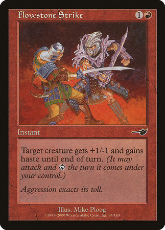 Flowstone Strike [Nemesis] | Jomio and Rueliete's Cards and Comics