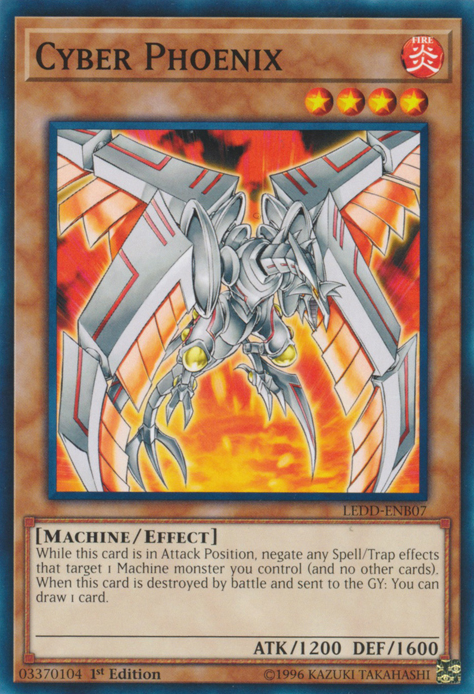 Cyber Phoenix [LEDD-ENB07] Common | Jomio and Rueliete's Cards and Comics