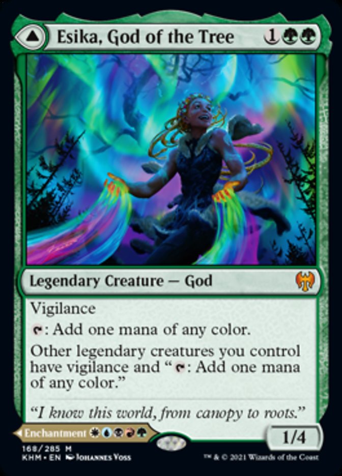 Esika, God of the Tree // The Prismatic Bridge [Kaldheim] | Jomio and Rueliete's Cards and Comics