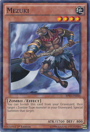 Mezuki (Shatterfoil) [BP03-EN046] Rare | Jomio and Rueliete's Cards and Comics