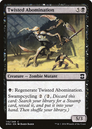 Twisted Abomination [Eternal Masters] | Jomio and Rueliete's Cards and Comics