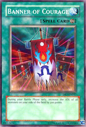 Banner of Courage [DR1-EN037] Common | Jomio and Rueliete's Cards and Comics