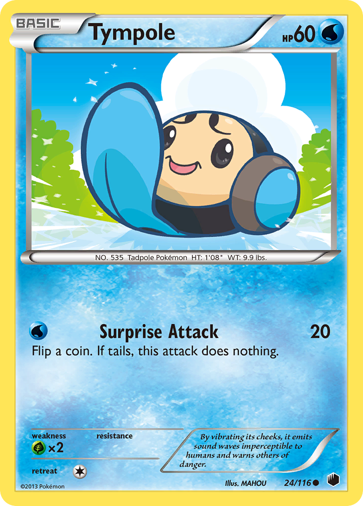 Tympole (24/116) [Black & White: Plasma Freeze] | Jomio and Rueliete's Cards and Comics