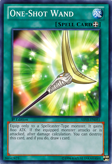 One-Shot Wand [ABYR-EN051] Common | Jomio and Rueliete's Cards and Comics