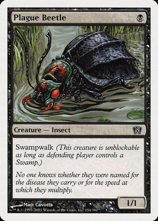 Plague Beetle [Eighth Edition] | Jomio and Rueliete's Cards and Comics