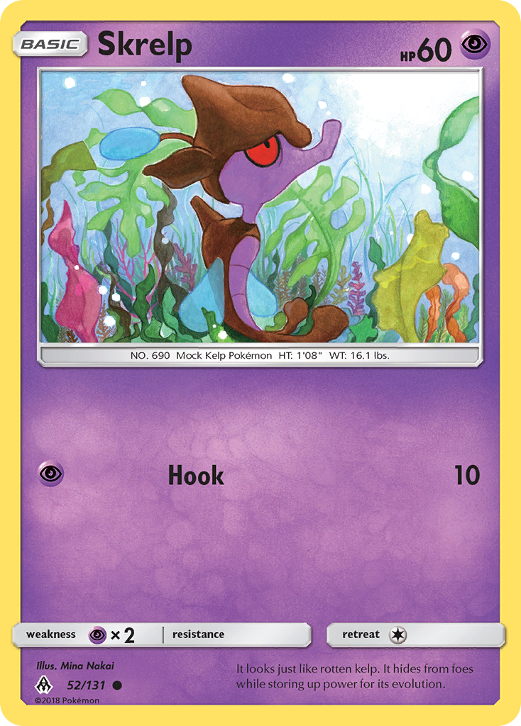 Skrelp (52/131) [Sun & Moon: Forbidden Light] | Jomio and Rueliete's Cards and Comics