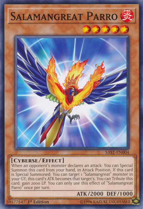 Salamangreat Parro [SAST-EN004] Common | Jomio and Rueliete's Cards and Comics