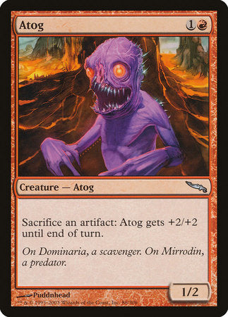 Atog [Mirrodin] | Jomio and Rueliete's Cards and Comics