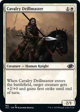 Cavalry Drillmaster [Jumpstart 2022] | Jomio and Rueliete's Cards and Comics