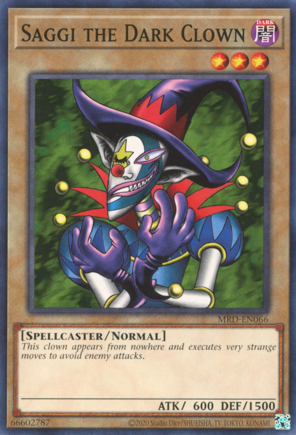 Saggi the Dark Clown [MRD-EN066] Common | Jomio and Rueliete's Cards and Comics