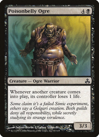 Poisonbelly Ogre [Guildpact] | Jomio and Rueliete's Cards and Comics