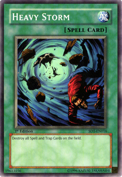 Heavy Storm [SD1-EN016] Common | Jomio and Rueliete's Cards and Comics