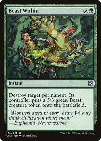 Beast Within [Conspiracy: Take the Crown] | Jomio and Rueliete's Cards and Comics