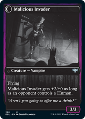 Innocent Traveler // Malicious Invader [Innistrad: Double Feature] | Jomio and Rueliete's Cards and Comics