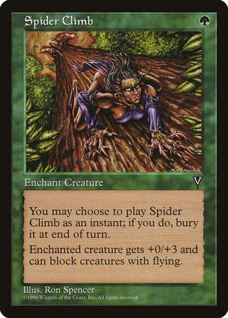 Spider Climb [Visions] | Jomio and Rueliete's Cards and Comics