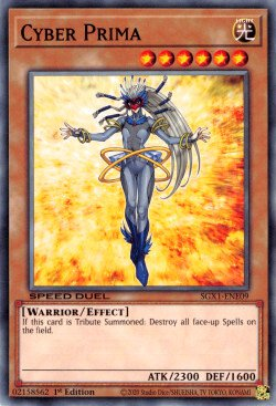 Cyber Prima [SGX1-ENE09] Common | Jomio and Rueliete's Cards and Comics